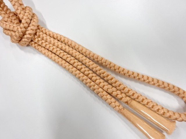 未使用品　正絹　手組帯締め